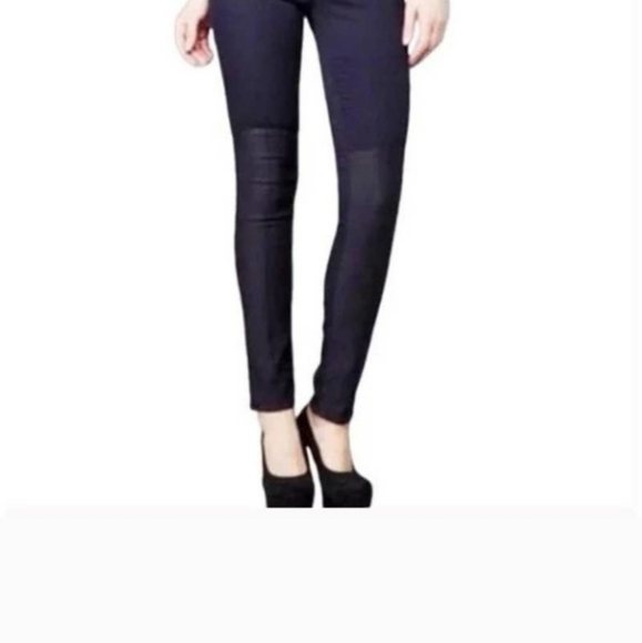 AG The Ally Color Blocked Legging Jeans Women’s Size 27R ADRIANO GOLDSCHMIED - Picture 2 of 7